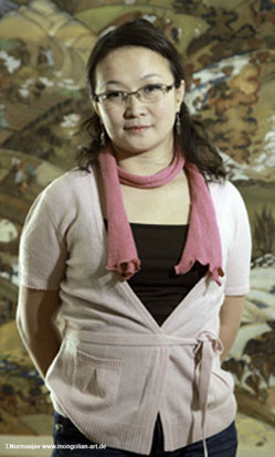 Artist Nurmaajav Tuvdendorj