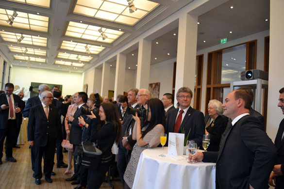 Botschaftsempfang der Mongolei am Pariser Platz in Berlin 2013