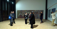 President Ochirbat and Delegation, Otgos Art Space Berlin