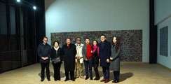 President Ochirbat and Delegation, Otgos Art Space Berlin