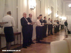 Ein Abend mit zwei Prsidenten im Schloss Bellevue 2012