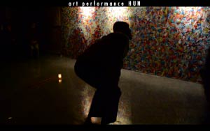 Art Performance HUN Saxophon: Hartmut Dorschner Tanz: Michael Zschech Bild: OTGO art