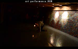 Art Performance HUN Saxophon: Hartmut Dorschner Tanz: Michael Zschech Bild: OTGO art