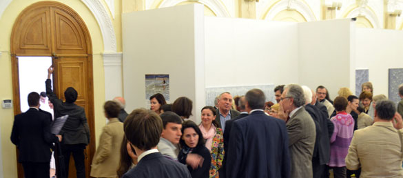 Vernissage Otgonbayar Ershuu at National Art Museum Moldova