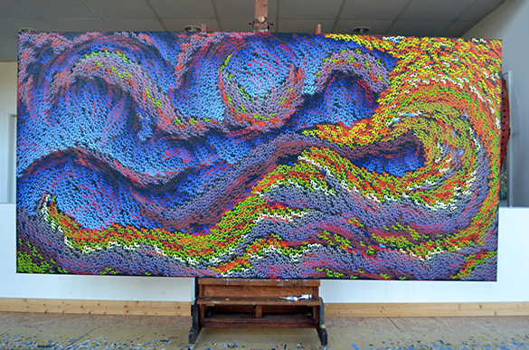 zurag 66 by Otgo 2018 150x300 cm